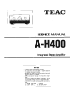 Teac A-H400-Service-Manual 